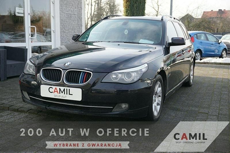 Używany BMW 520 163 KM (119 kW) 2009 Czarny Kombi