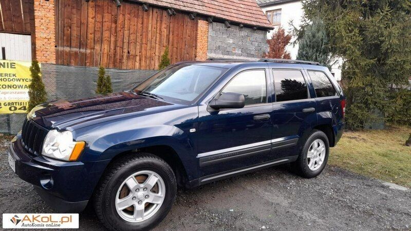 Niebieski Używany 2006 Jeep Grand Cherokee SUV | 22 900 zł (Dobra cena) - Obraz 1/4