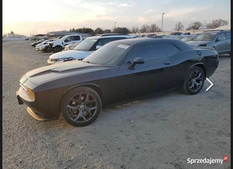 Czarny Używany 2018 Dodge Challenger Coupe | 28 999 zł - Obraz 1/4