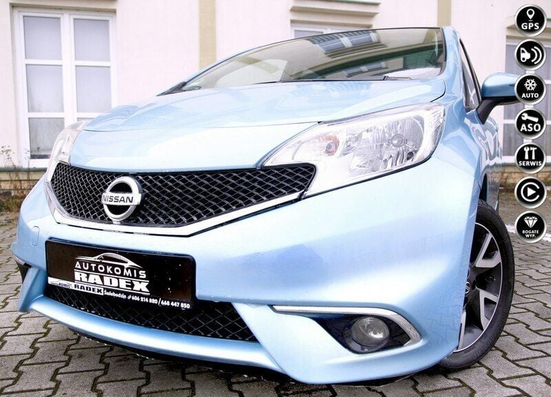 Niebieski Używany 2013 Nissan Note Minivan | 33 900 zł (Uczciwa cena) - Obraz 1/4