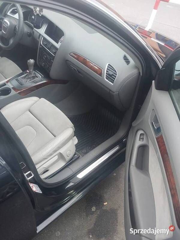 Używany Audi A4 2008 Czarny Sedan/Limuzyna