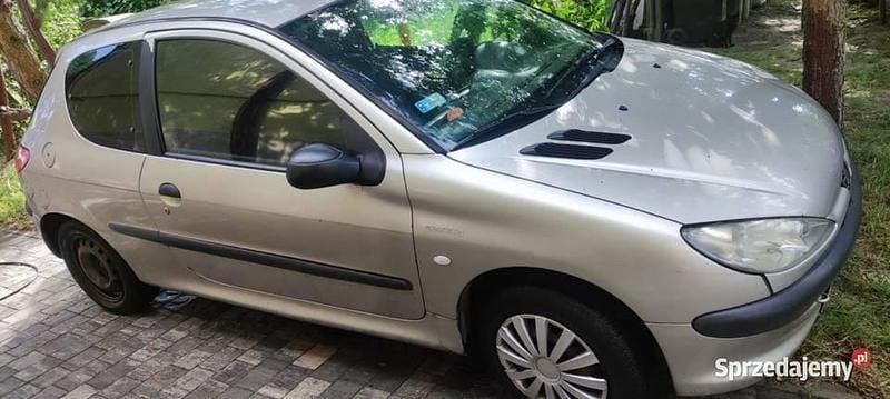 Szary Używany 2003 Peugeot 206 Hatchback | 2000 zł (Dobra cena) - Obraz 1/4