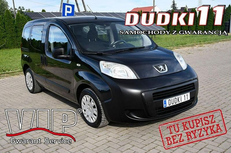 Czarny Używany 2011 Peugeot Bipper Minivan | 12 900 zł - Obraz 1/4