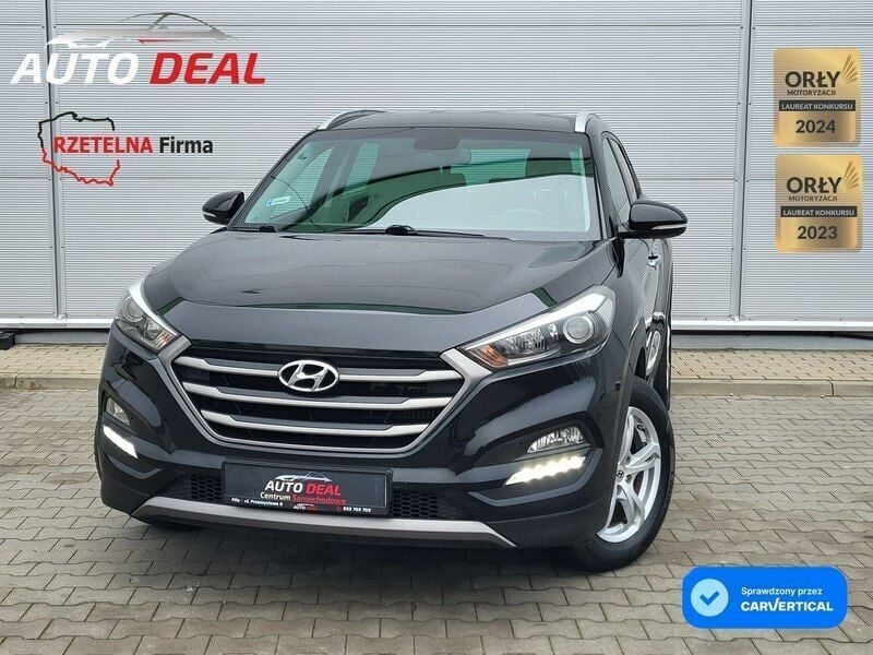 Czarny Używany 2015 Hyundai Tucson SUV | 59 700 zł (Drogi) - Obraz 1/4