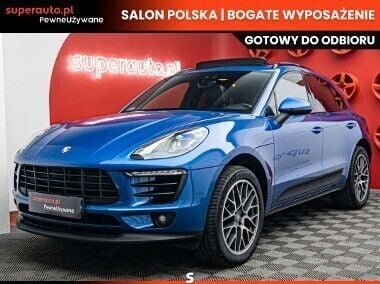 Niebieski Używany 2017 Porsche Macan S SUV | 121 500 zł - Obraz 1/4