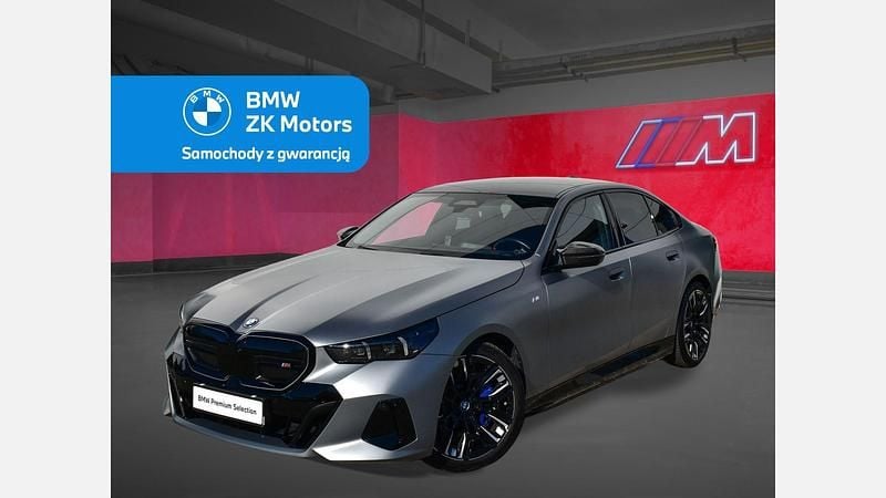 Frozen pure grey bmw individual metalizowany Używany 2023 BMW i5 Comfort Edition Sedan/Limuzyna | 359 900 zł - Obraz 1/3