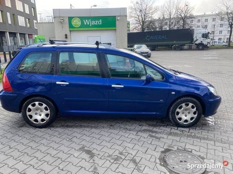 Granatowy Używany 2004 Peugeot 307 Kombi | 5500 zł (Drogi) - Obraz 1/3