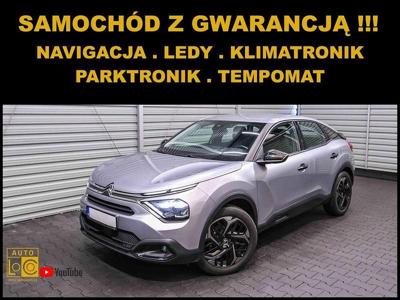 Szary (metalik) Używany 2021 Citroën C4 Hatchback | 62 222 zł (Uczciwa cena) - Obraz 1/4