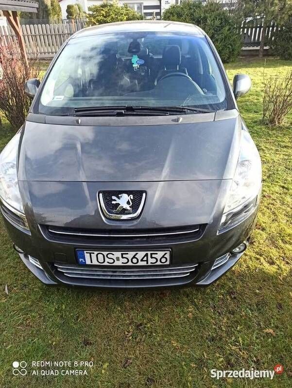 Szary Używany 2011 Peugeot 5008 Minivan | 23 500 zł - Obraz 1/2