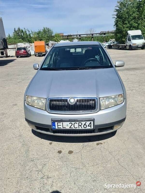 Srebrny Używany 2002 Skoda Fabia Hatchback | 2500 zł (Super Cena) - Obraz 1/4