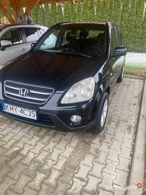 Czarny Używany 2005 Honda CR-V SUV | 12 500 zł (Uczciwa cena) - Obraz 1/4