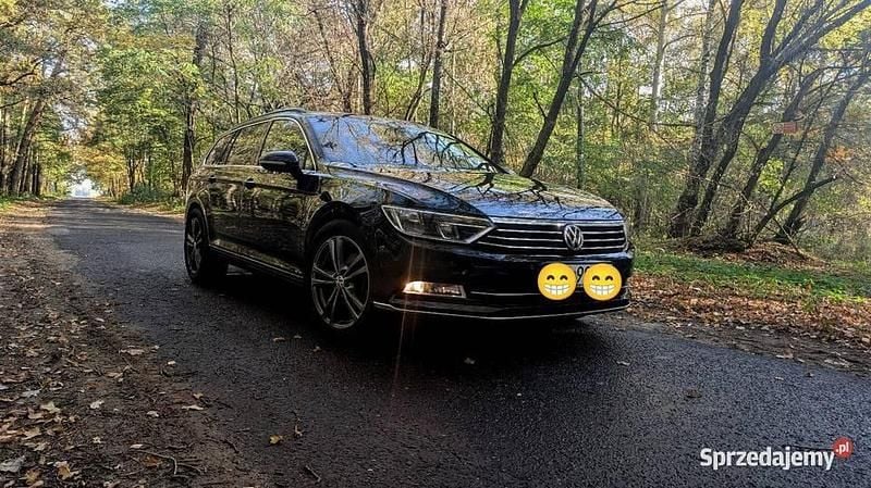 Czarny Używany 2015 VW Passat Kombi | 46 500 zł (Uczciwa cena) - Obraz 1/4