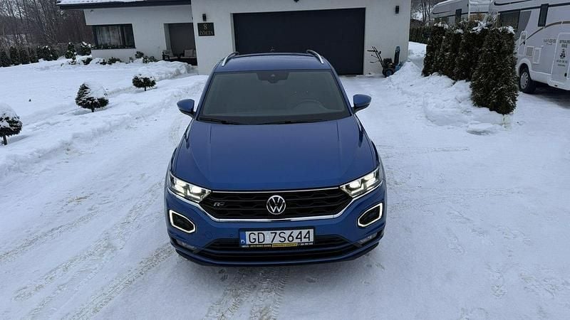Używany VW T-Roc R-line 150 KM (110 kW) 2021 Niebieski SUV
