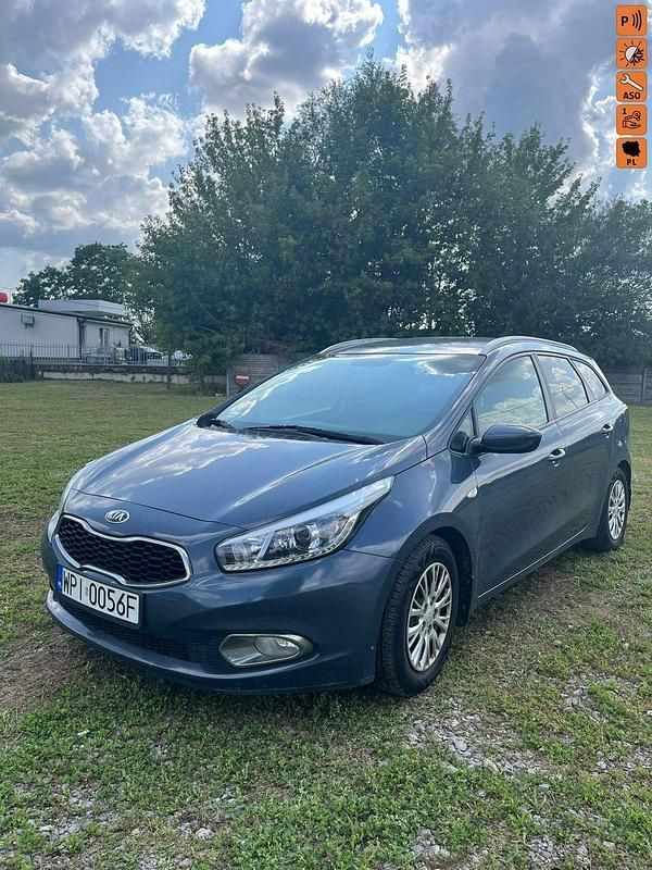 Niebieski Używany 2015 Kia Ceed 2 Kombi | 25 700 zł (Super Cena) - Obraz 1/4