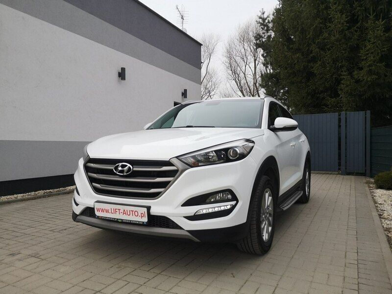 Biały Używany 2017 Hyundai Tucson SUV | 63 900 zł (Uczciwa cena) - Obraz 1/4
