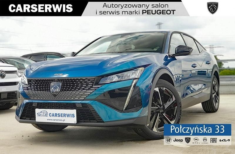 Niebieski (metalik) Nowe 2025 Peugeot 408 Hatchback | 129 900 zł - Obraz 1/4