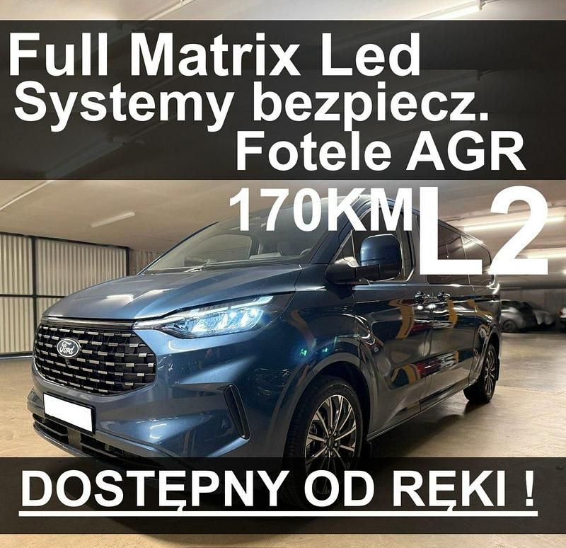 Niebieski Nowe 2025 Ford Tourneo Custom Sedan/Limuzyna | 278 718 zł (Uczciwa cena) - Obraz 1/4
