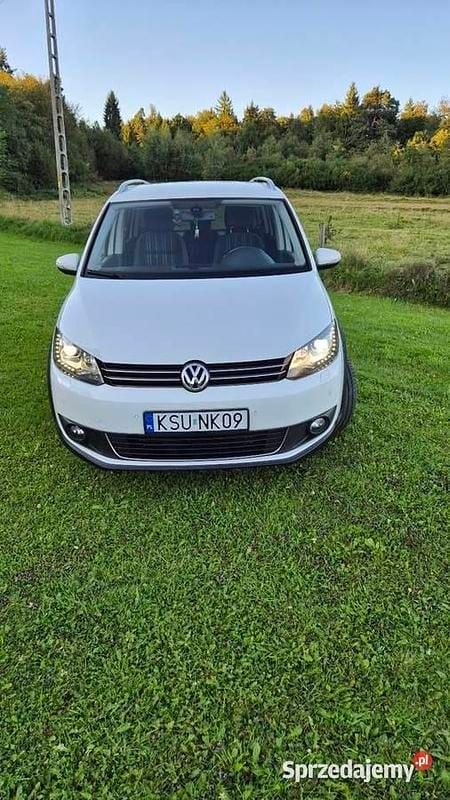 Biały Używany 2013 VW Touran Cross Minivan | 33 500 zł - Obraz 1/4