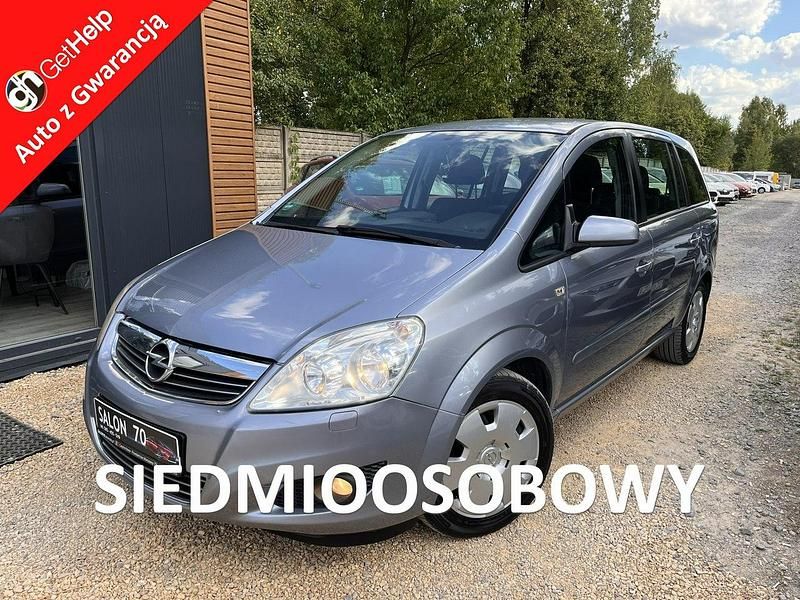 Grafitowy Używany 2009 Opel Zafira Minivan | 13 900 zł (Dobra cena) - Obraz 1/4