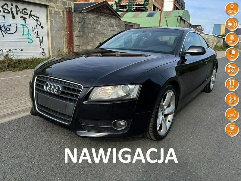 Czarny Używany 2010 Audi A5 Attraction Coupe | 39 999 zł (Uczciwa cena) - Obraz 1/4