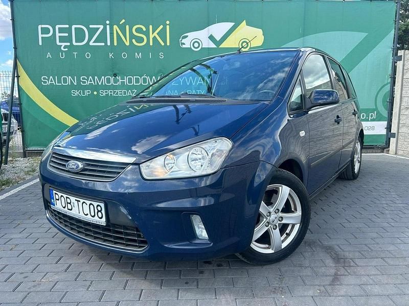 Niebieski Używany 2008 Ford C-MAX Minivan | 9500 zł (Uczciwa cena) - Obraz 1/4