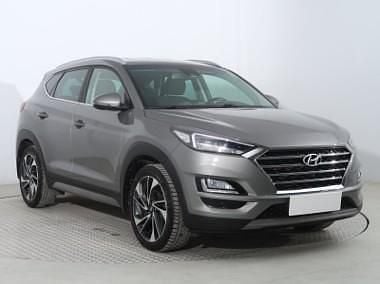 Szary Używany 2019 Hyundai Tucson SUV | 86 999 zł (Dość drogi) - Obraz 1/4