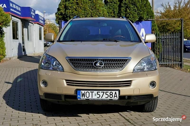Złoty Używany 2008 Lexus RX400h SUV | 46 500 zł - Obraz 1/4