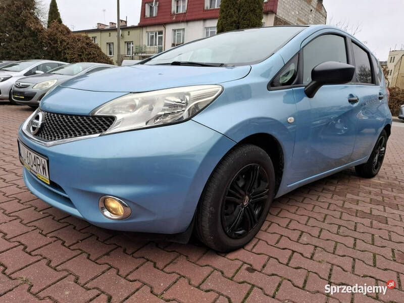 Niebieski Używany 2014 Nissan Note Minivan | 22 900 zł - Obraz 1/4