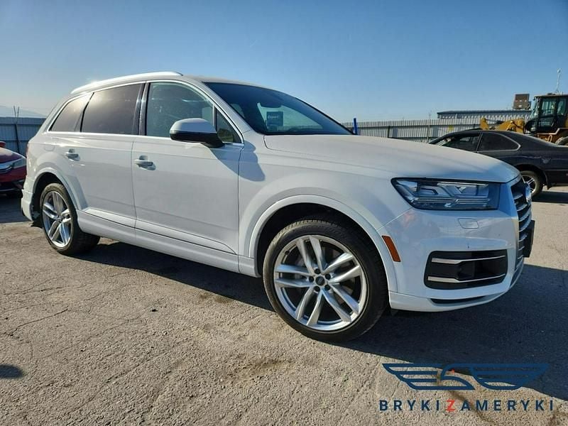 Biały Używany 2017 Audi Q7 SUV | 67 380 zł - Obraz 1/3