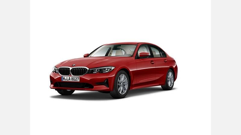 Czerwony melbourne metalizowany Używany 2021 BMW 318 Advantage Sedan/Limuzyna | 119 900 zł (Uczciwa cena) - Obraz 1/3