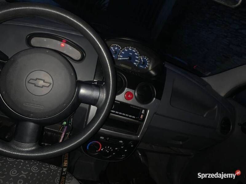 Czerwony Używany 2006 Chevrolet Spark Hatchback | 4100 zł (Dobra cena) - Obraz 1/4