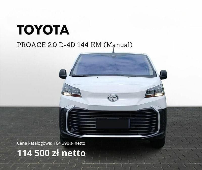 Biały Nowe 2025 Toyota Proace Van | 114 500 zł (Super Cena) - Obraz 1/4