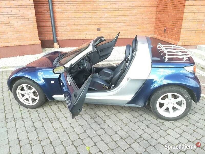 Granatowy Używany 2004 Smart Roadster Kabriolet | 15 500 zł - Obraz 1/4