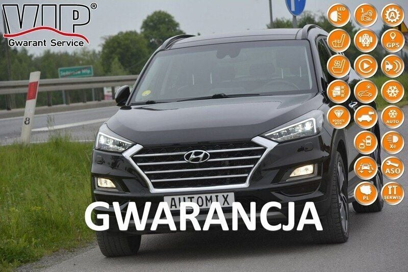 Czarny (metalik) Używany 2020 Hyundai Tucson SUV | 88 600 zł (Uczciwa cena) - Obraz 1/4