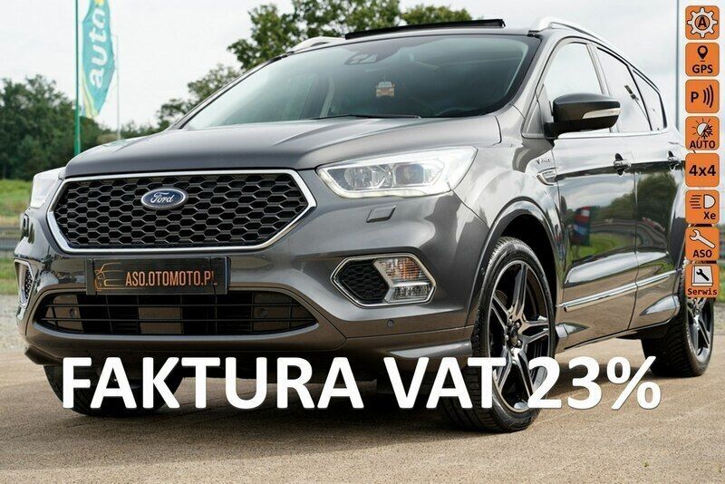 Szary (metalik) Używany 2018 Ford Kuga SUV | 85 122 zł (Drogi) - Obraz 1/4