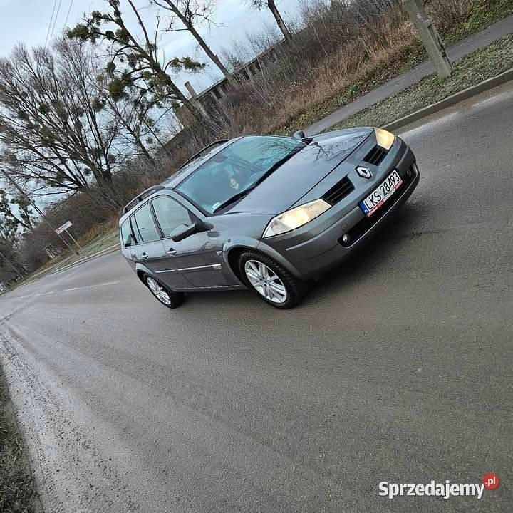 Szary Używany 2005 Renault Mégane II Kombi | 3500 zł (Uczciwa cena) - Obraz 1/4