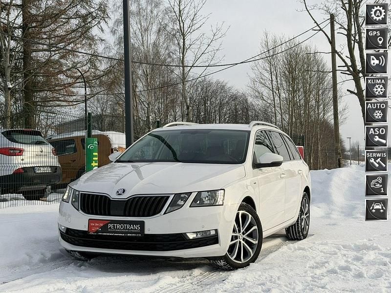 Używany Skoda Octavia 150 KM (110 kW) 2017 Biały Kombi