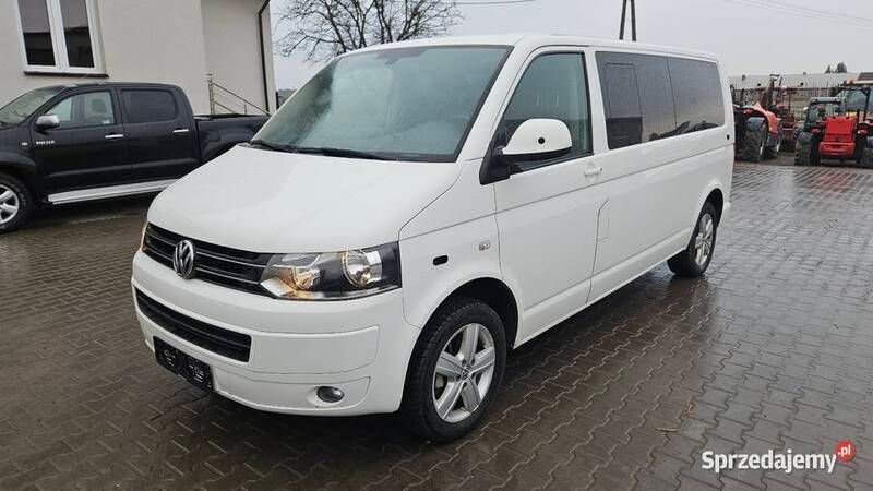 Biały Używany 2014 VW Multivan Minivan | 55 000 zł (Super Cena) - Obraz 1/4