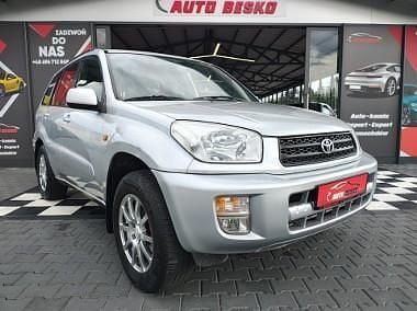 Srebrny Używany 2001 Toyota RAV4 SUV | 25 500 zł (Uczciwa cena) - Obraz 1/4