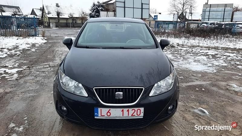 Czarny Używany 2009 Seat Ibiza Hatchback | 12 900 zł (Uczciwa cena) - Obraz 1/4