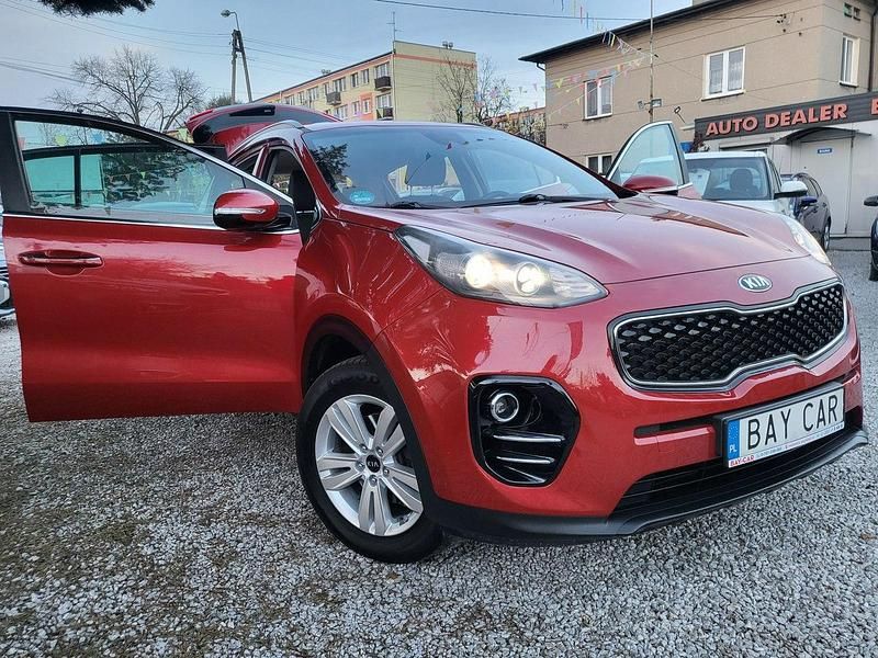 Używany Kia Sportage 132 KM (97 kW) 2017 Bordowy SUV