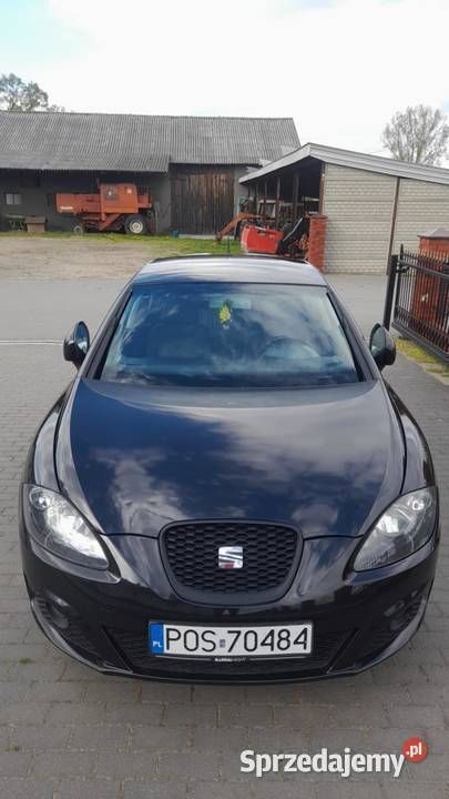 Czarny Używany 2010 Seat Leon Hatchback | 22 500 zł (Drogi) - Obraz 1/4