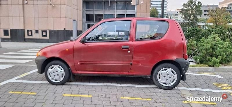 Bordowy Używany 2001 Fiat Seicento Hatchback | 2500 zł (Uczciwa cena) - Obraz 1/4