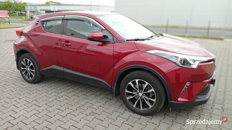 Bordowy Używany 2018 Toyota C-HR Premium SUV | 73 900 zł (Uczciwa cena) - Obraz 1/4