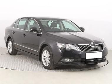 Czarny Używany 2014 Skoda Superb Sedan/Limuzyna | 49 999 zł (Dobra cena) - Obraz 1/4