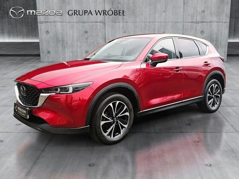 Czerwony (metalik) Używany 2024 Mazda CX-5 SUV | 157 900 zł (Drogi) - Obraz 1/4