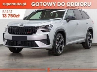 Srebrny Nowe 2025 Skoda Kodiaq RS SUV | 261 250 zł (Uczciwa cena) - Obraz 1/4