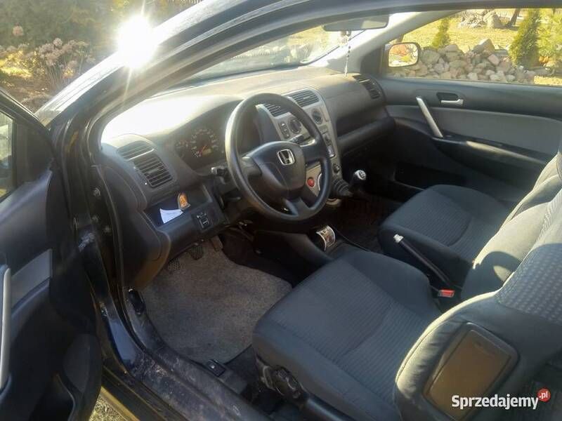 Używany Honda Civic Sport 2003 Czarny Coupe