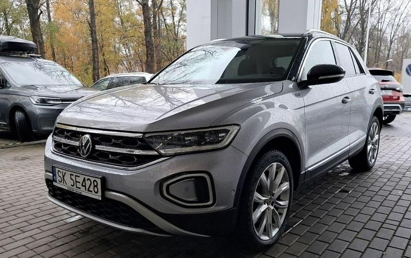 Srebrny Używany 2024 VW T-Roc SUV | 129 900 zł - Obraz 1/4