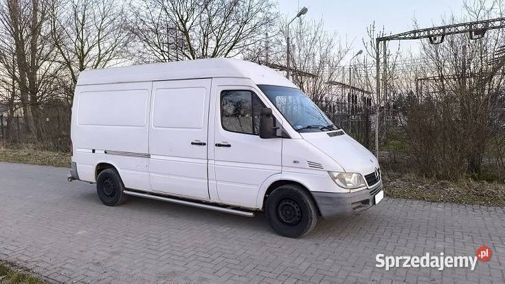 Biały Używany 2004 Mercedes Sprinter Van | 10 900 zł - Obraz 1/4